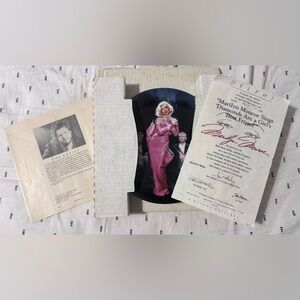 ♥️Marilyn Monroe Delphi Collectors Plate♥️